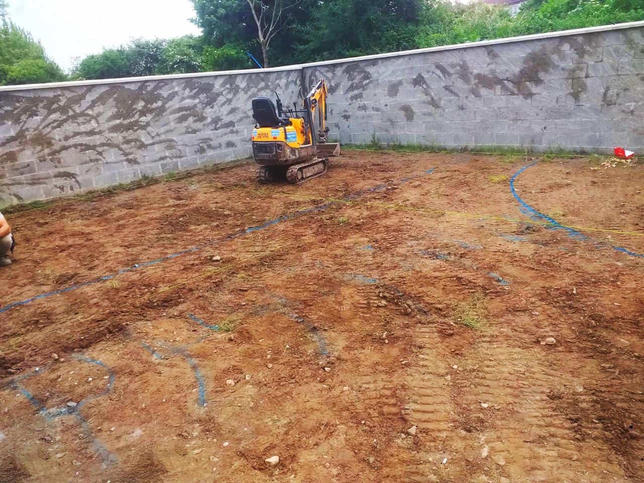 Digger hire and groundworks