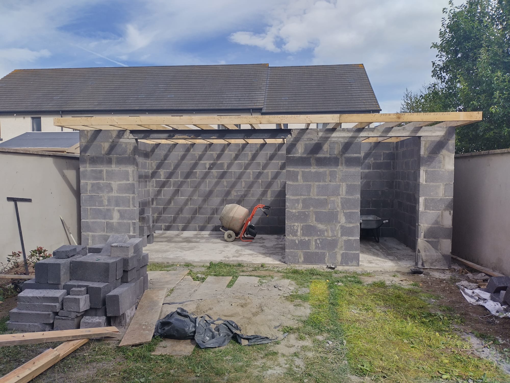 Composite Shed Concrete Foundations