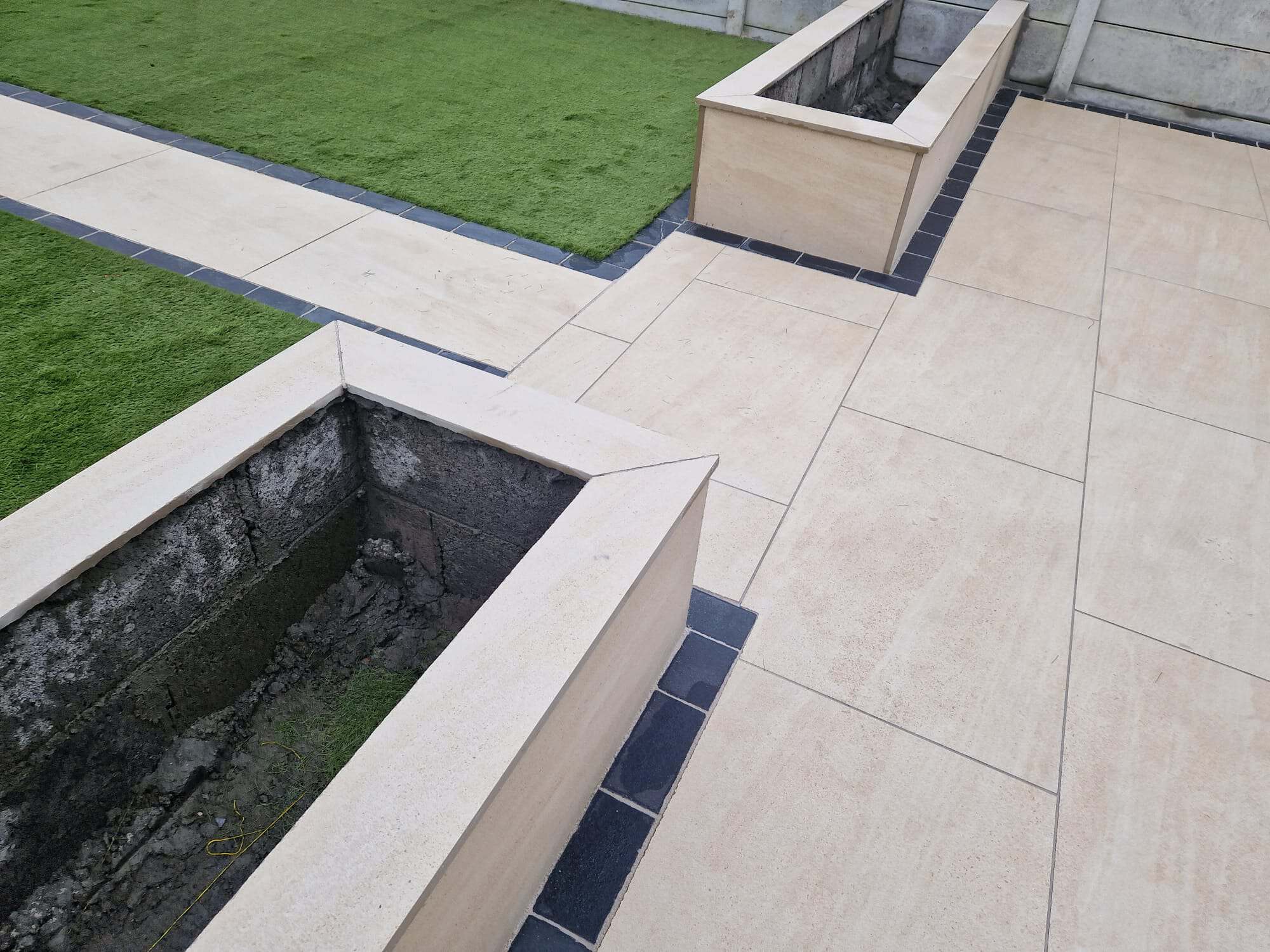 Flush and tiled garden