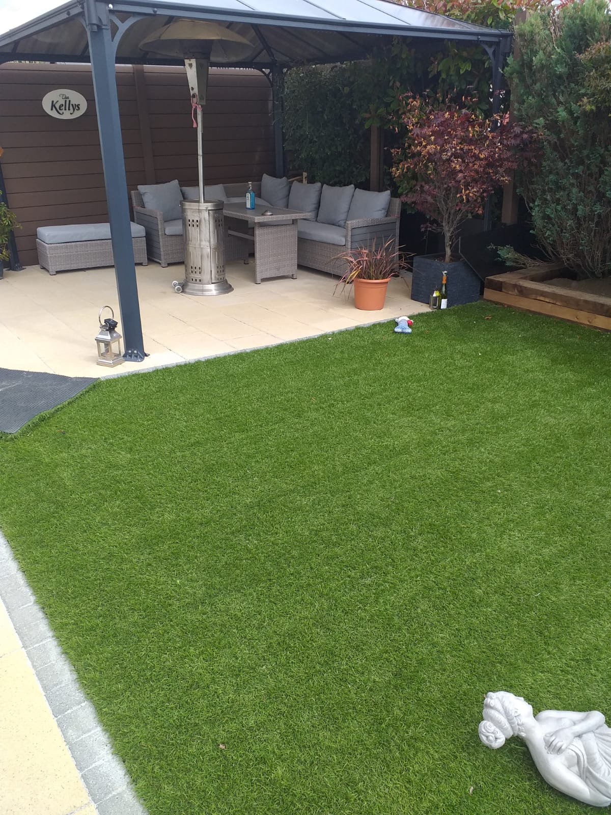 Artificial Grass laid by 4Greenfields Landscaping