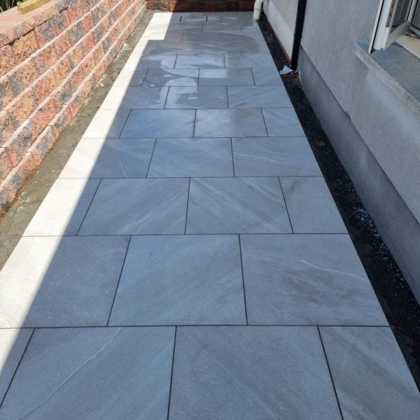 Professional tiling and decorative wall installation for landscaping projects