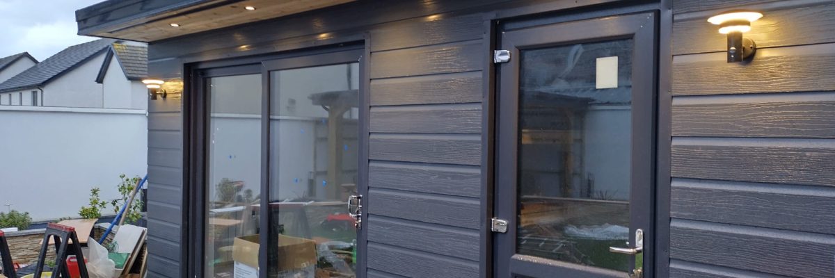 Composite Garden Shed Built by 4Greenfields Landscaping